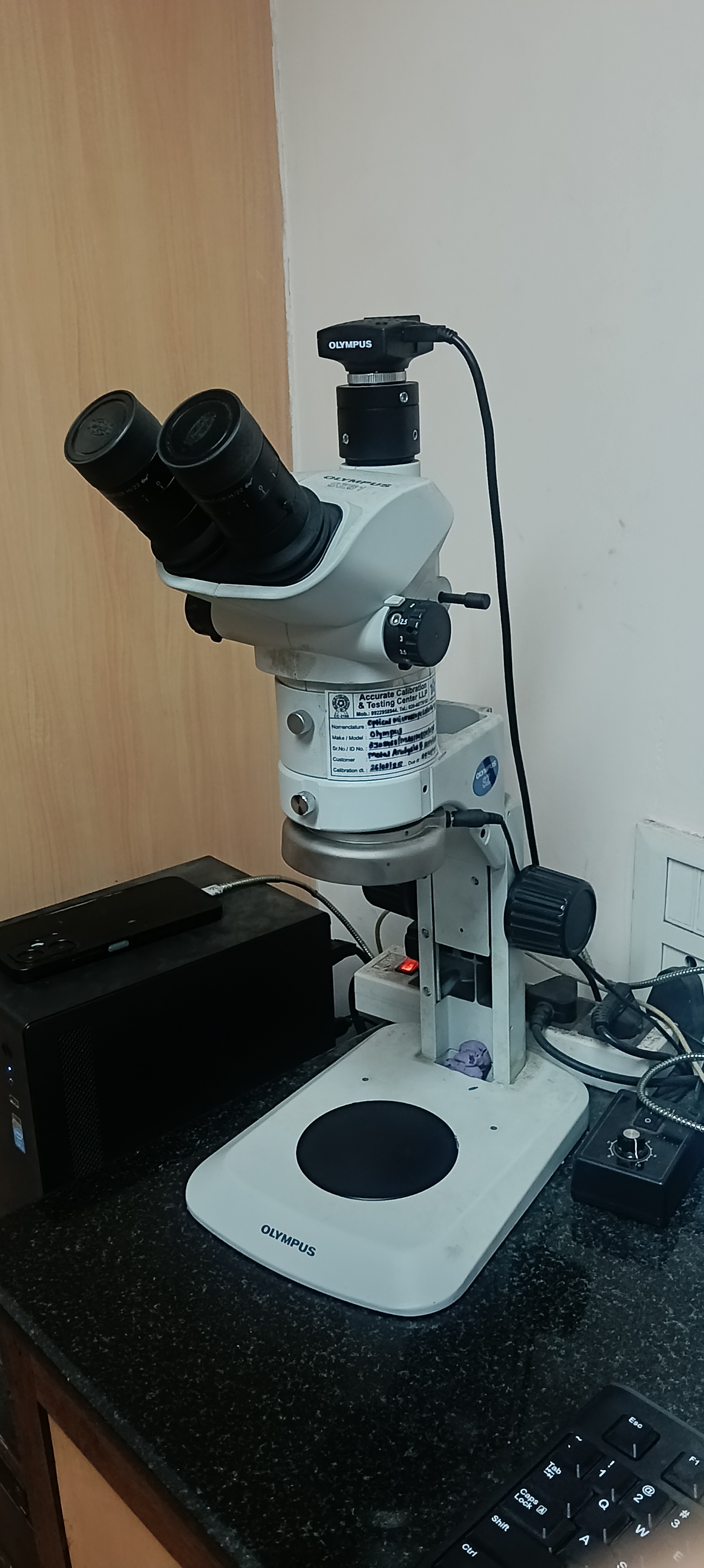 Olympus metallurgical microscope