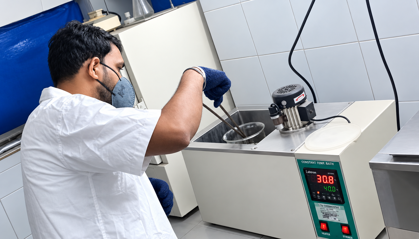 Wet chemical analysis in the laboratory